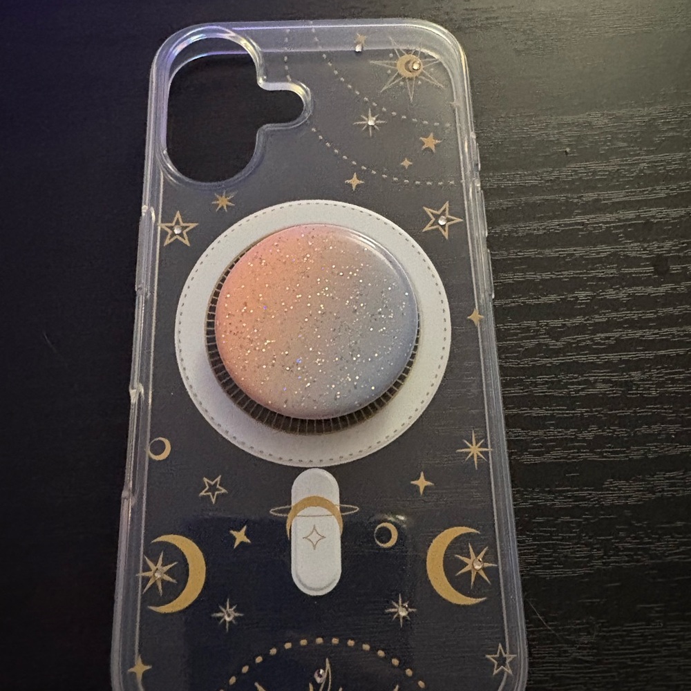 Gradient Glitter Phone Case with Stand